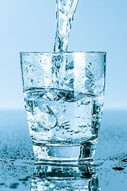 glass of water