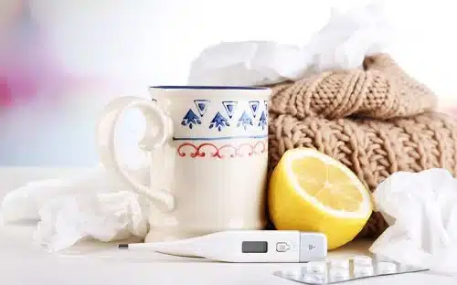 mug lemon thermometer