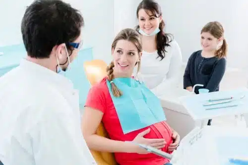 pregnant at dentist